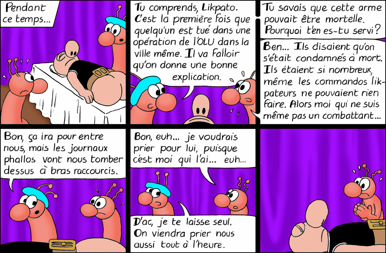 L'OLU doit donner des explications s&eacte;rieuses à propos de la mort du Garde Noir.
