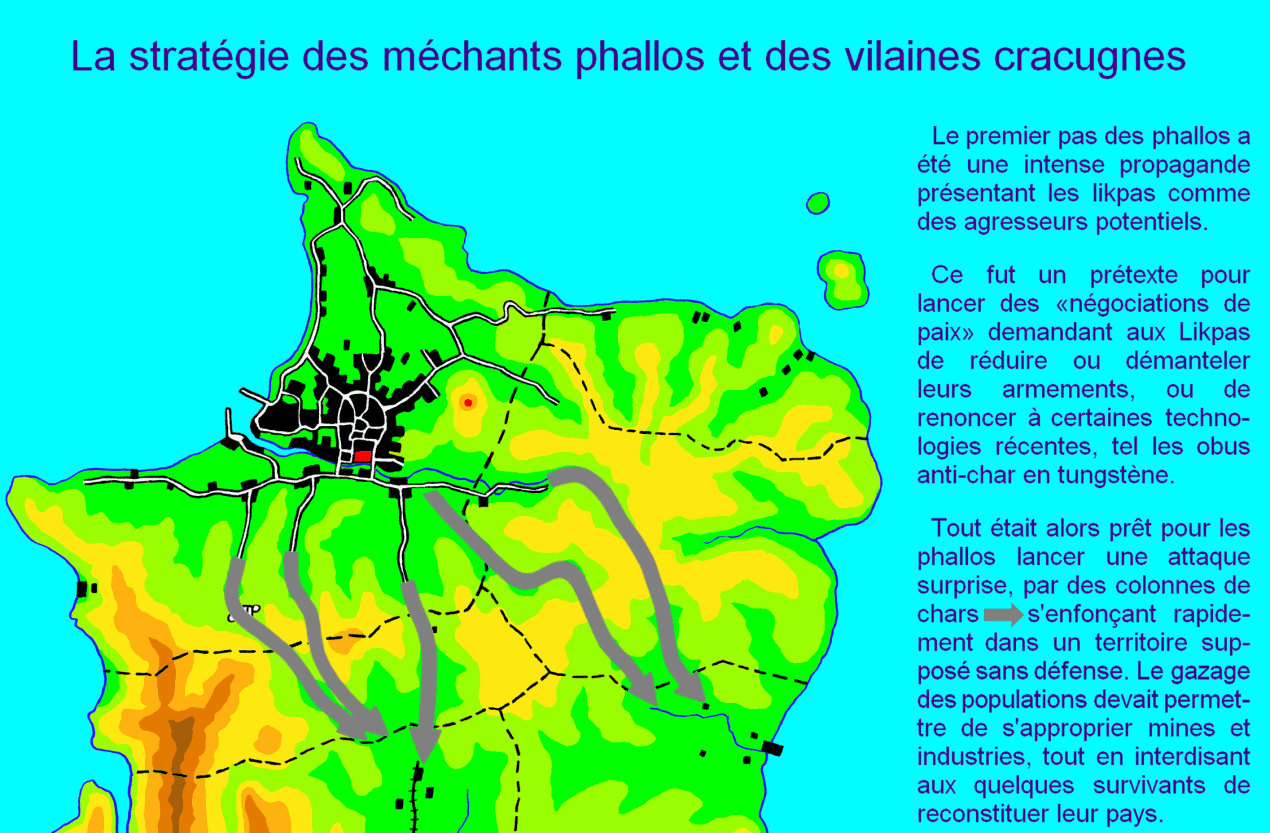 Le plan des méchants phallos et cracugnes