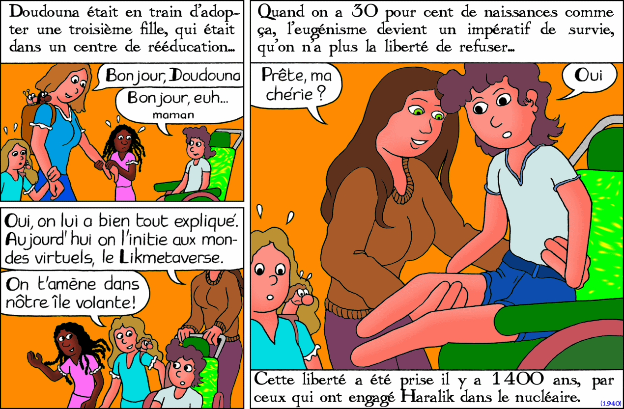 Et voilà le résultat de la folie nucléaire: la jeune Doudouna est née sans pieds ni mains. Merci EDF Merci Giscard